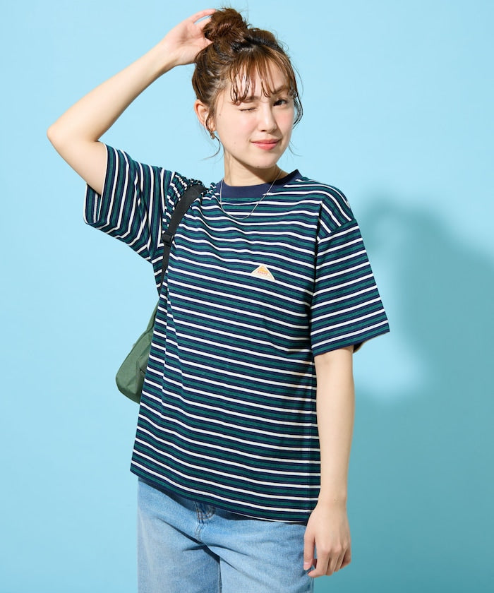 KELTY × FREAK'S STORE / 條紋短袖T恤 女版