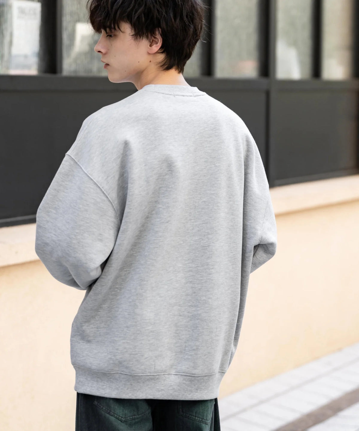 U.S. POLO ASSN. / 寬鬆刷毛刺繡 圓領衫(日本聯名限定)