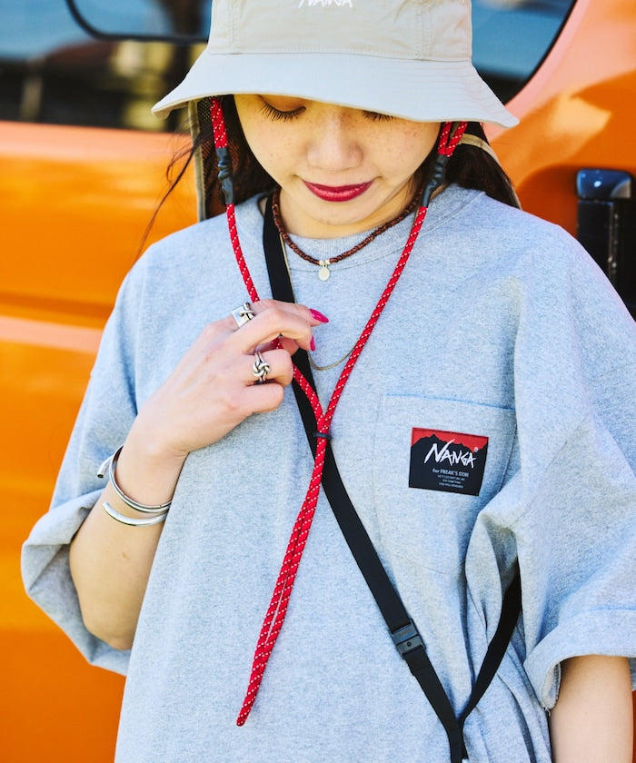 NANGA 別注 ECO HYBRID LOGO TEE / 小LOGO 短袖T恤