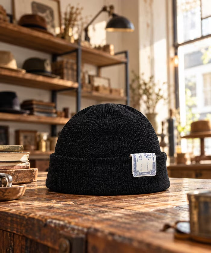 THE H.W.DOG&CO. / 雙反摺毛線帽