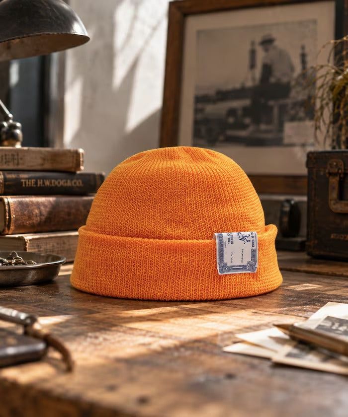 THE H.W.DOG&CO. / 雙反摺毛線帽