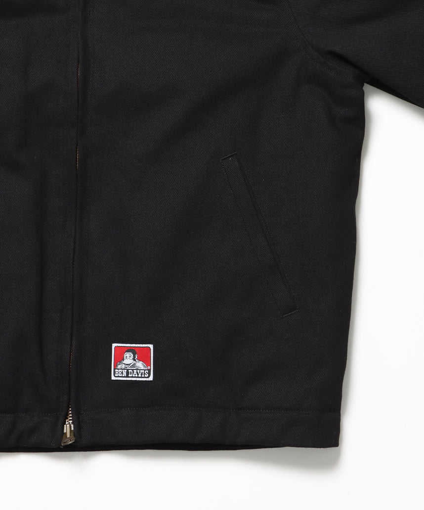BEN DAVIS PADDED EISENHOWER JACKET / 中棉拉鍊外套