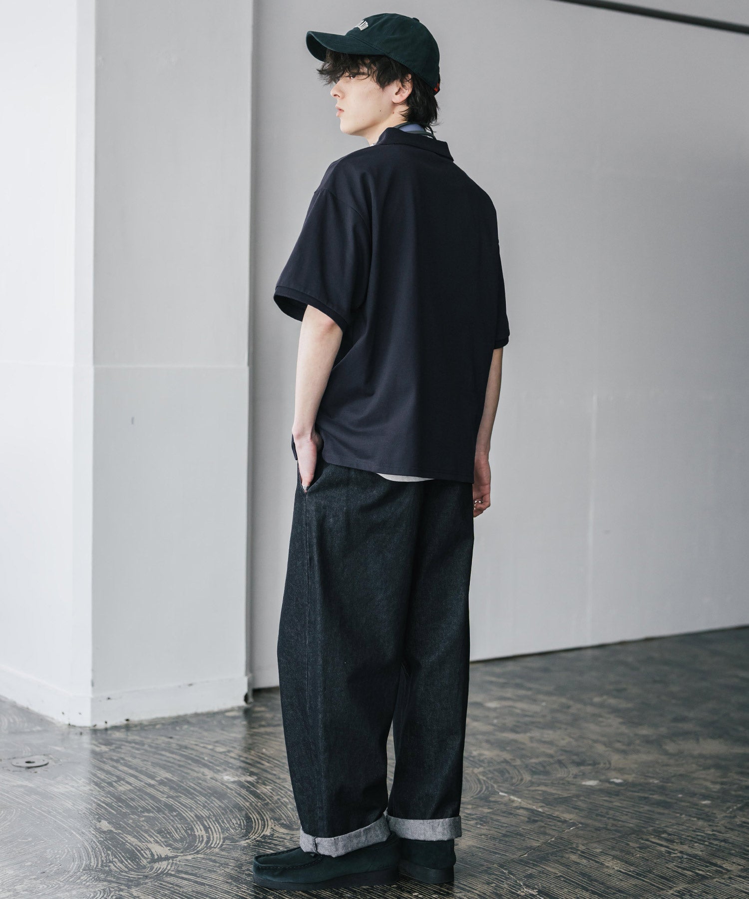 U.S. POLO ASSN. / 刺繡標誌天竺短袖Polo衫