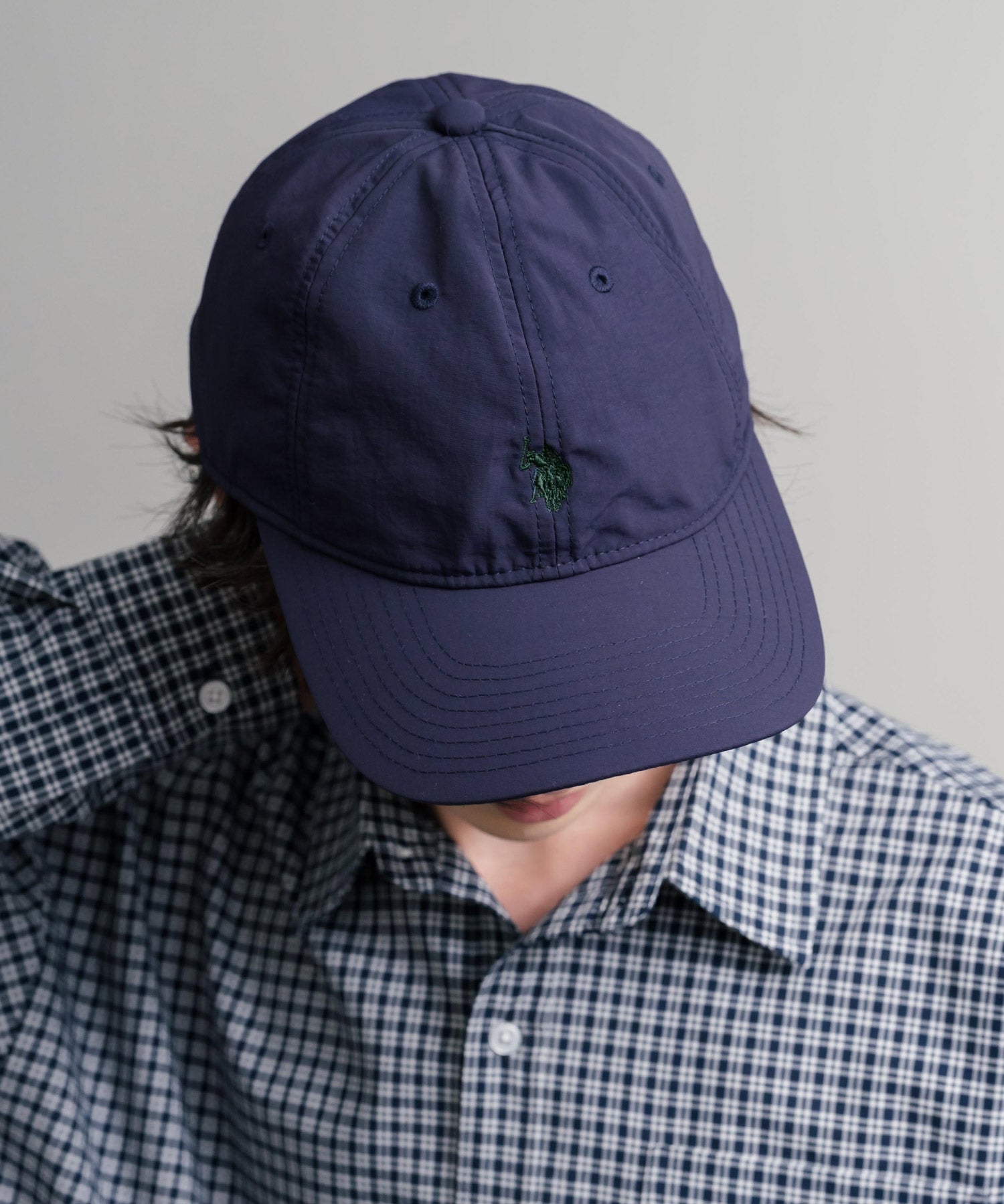 U.S. POLO ASSN. / 刺繡標誌機能尼龍棒球帽