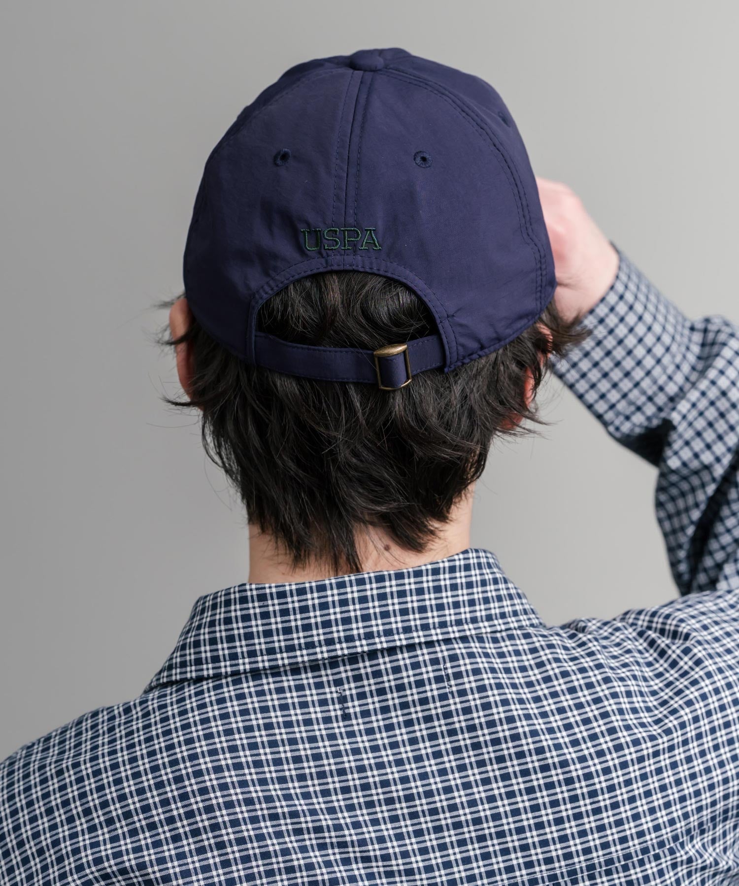 U.S. POLO ASSN. / 刺繡標誌機能尼龍棒球帽