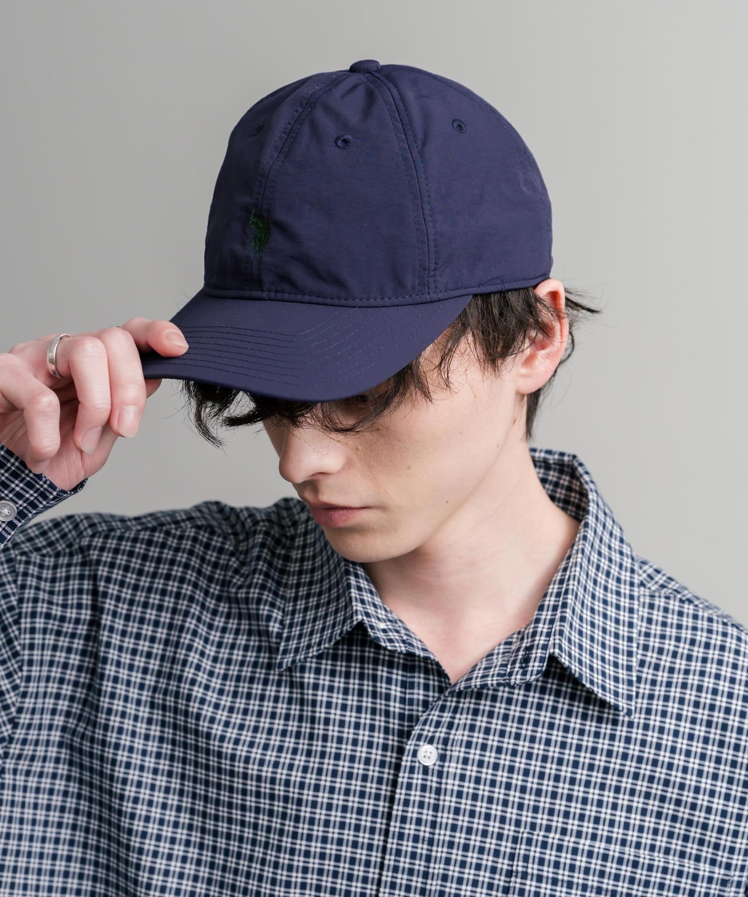 U.S. POLO ASSN. / 刺繡標誌機能尼龍棒球帽