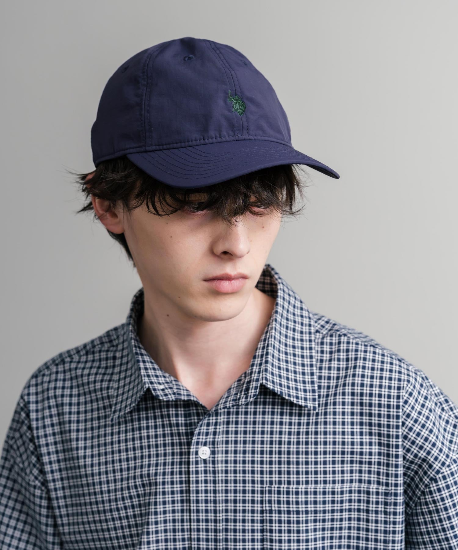 U.S. POLO ASSN. / 刺繡標誌機能尼龍棒球帽