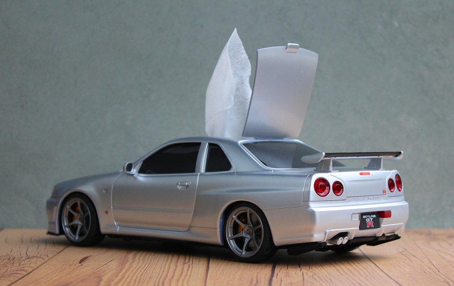 GT-R (BNR34) Nissan skyline (GTR)
WET TISSUE CASE / 濕紙巾盒