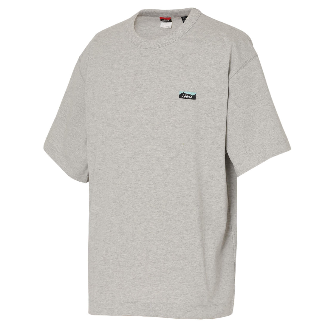 NANGA ECO HYBRID BOX LOGO EMBROIDERY TEE(UNISEX) / 中性款 小標 短袖T恤