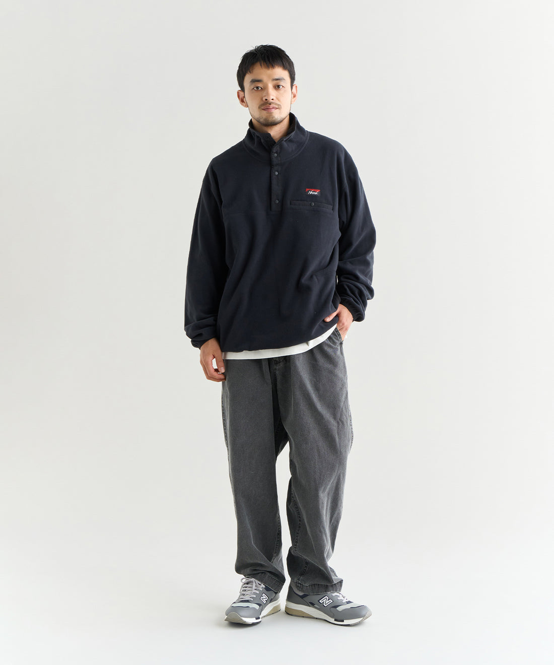 NANGA AIR WARM FLEECE TOPS(MEN) / 保暖半開襟衫