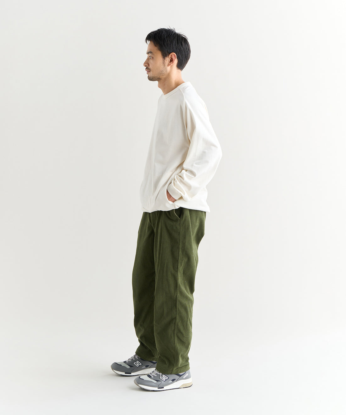 NANGA ECO HYBRID OVERSIZED L/S TEE(MEN) / 長袖機能T恤