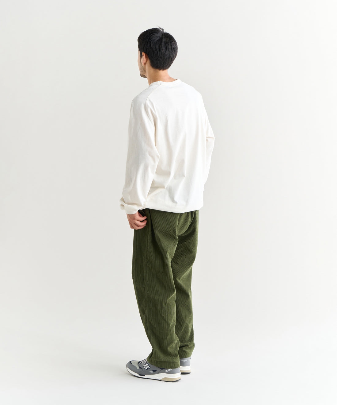 NANGA ECO HYBRID OVERSIZED L/S TEE(MEN) / 長袖機能T恤