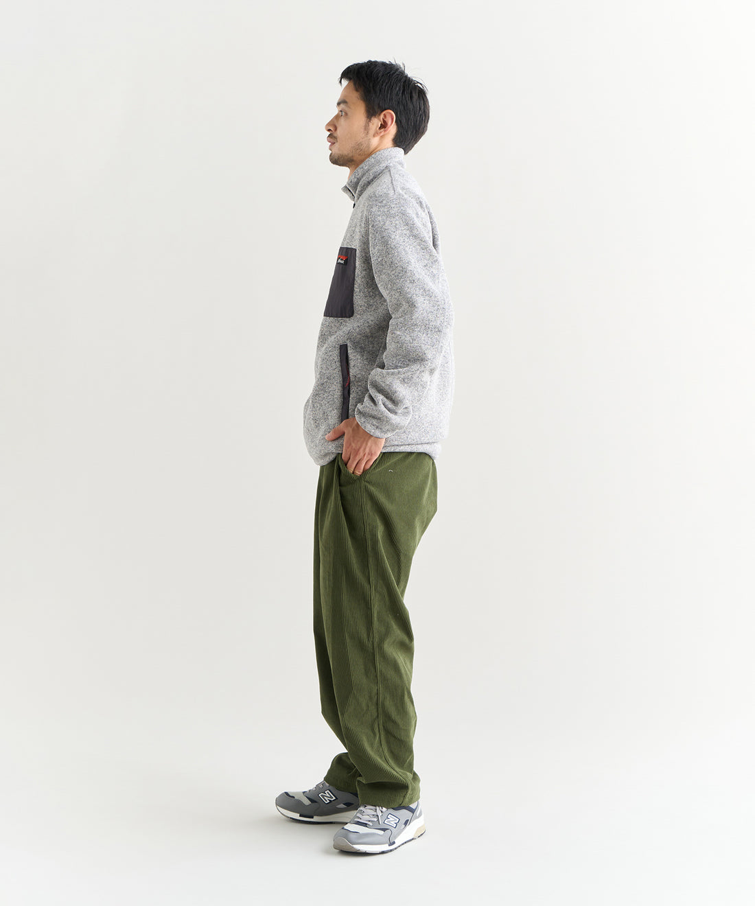 NANGA POLARTEC FLEECE ZIP BLOUSON / 保暖立領刷毛外套