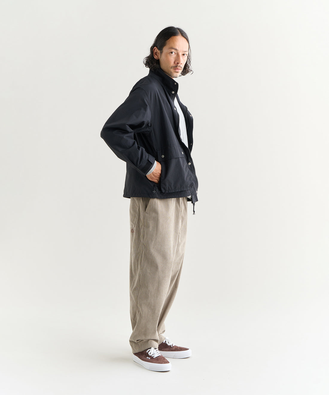 NANGA NYLON STAND COLLAR FIELD JKT / 尼龍立領外套 日本店舖限定