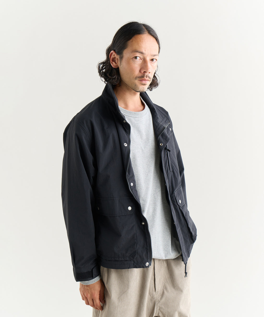 NANGA NYLON STAND COLLAR FIELD JKT / 尼龍立領外套 日本店舖限定