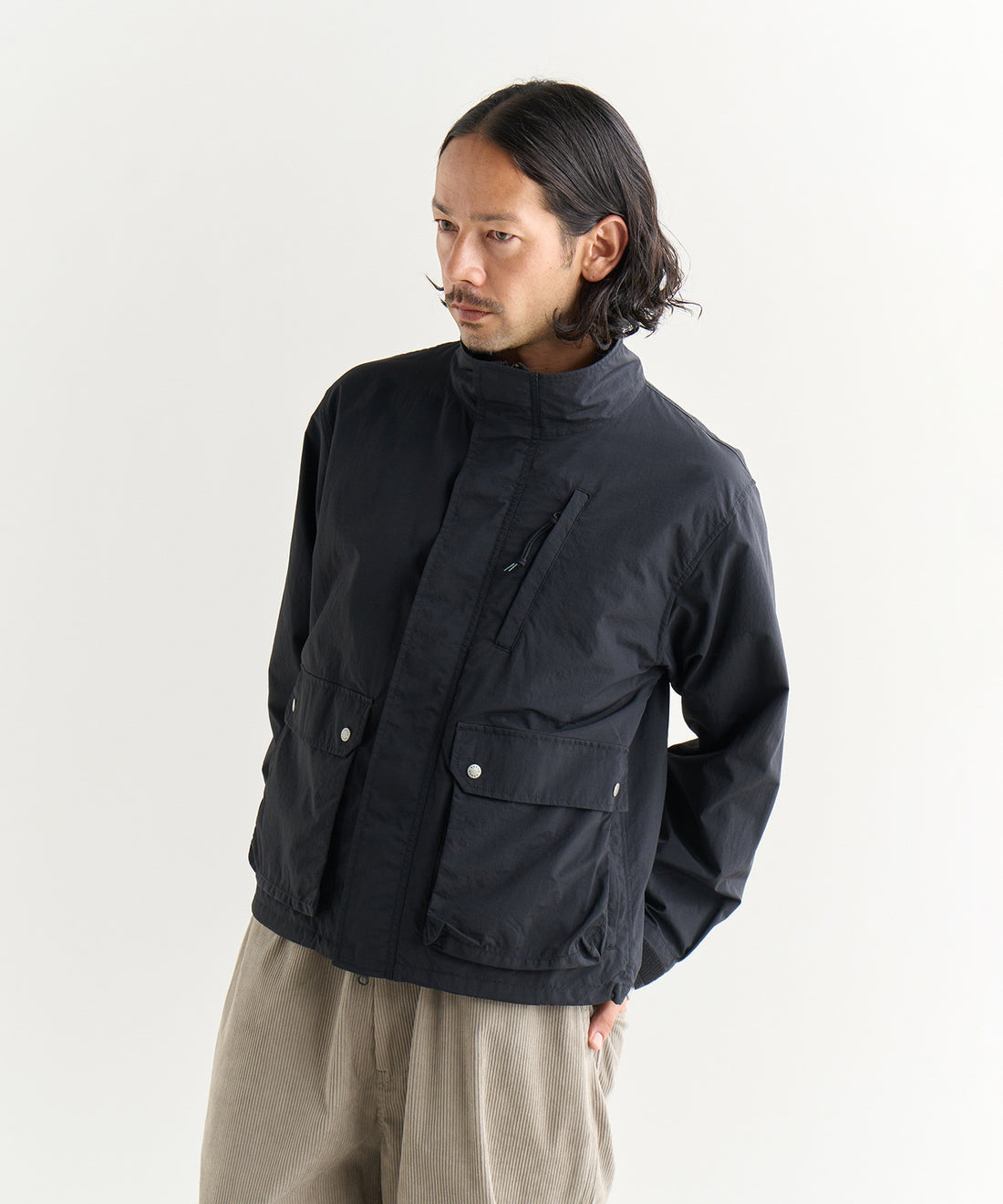 NANGA NYLON STAND COLLAR FIELD JKT / 尼龍立領外套 日本店舖限定