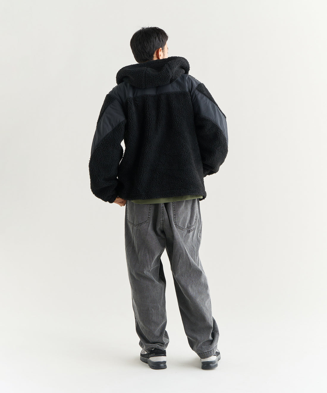 NANGA BOA FLEECE FULL ZIP PARKA(MEN) / 雙面 刷毛 防潑水 連帽外套