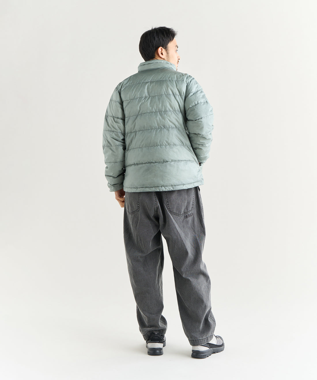 NANGA ATL DOWN ZIP BLOUSON / 輕量機能 立領 羽絨外套