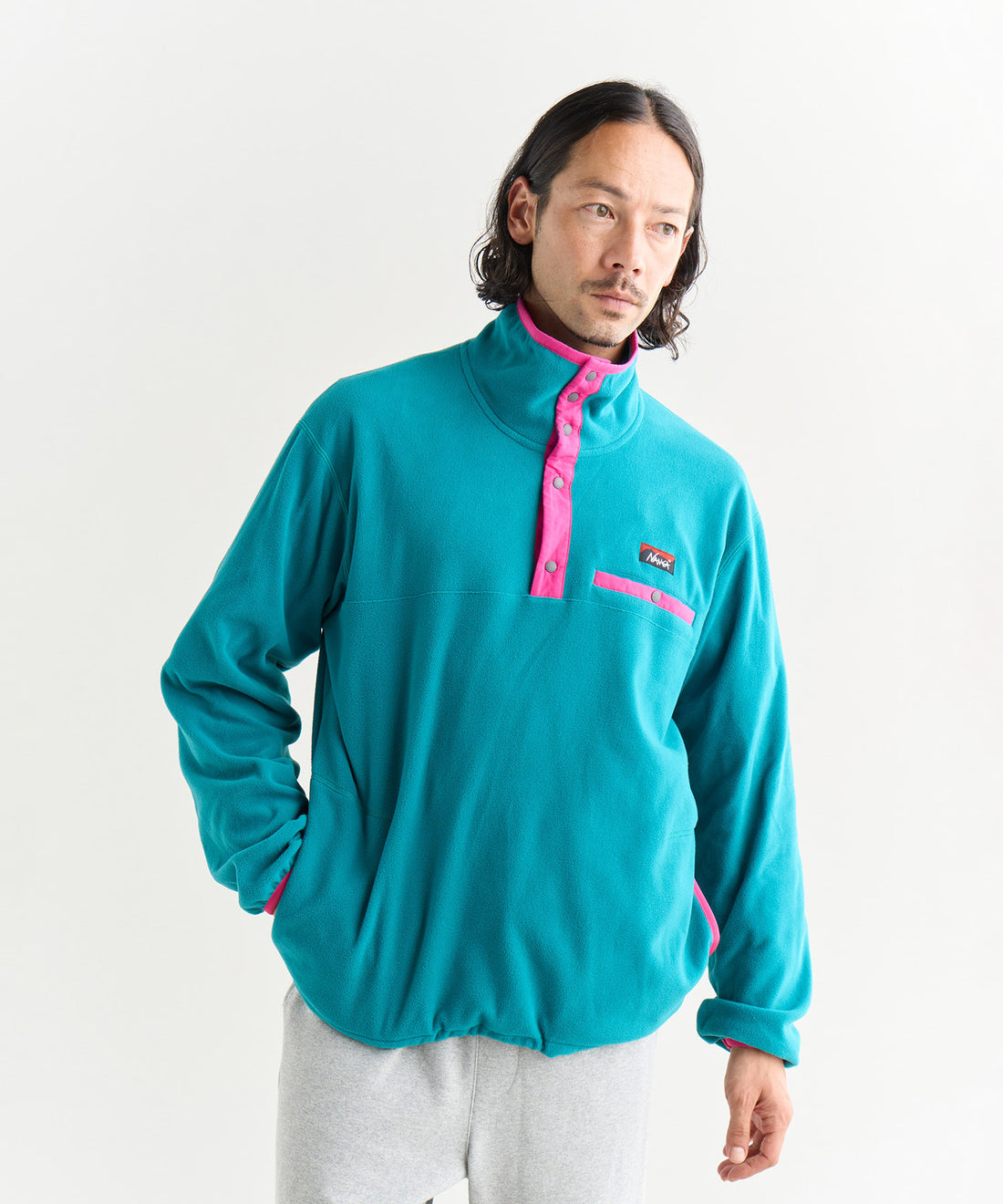 NANGA AIR WARM FLEECE TOPS(MEN) / 保暖半開襟衫