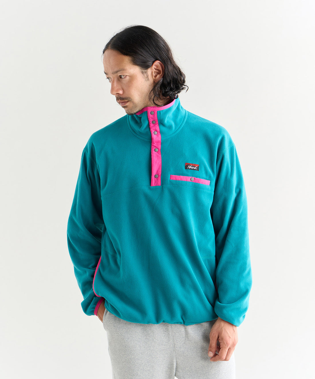 NANGA AIR WARM FLEECE TOPS(MEN) / 保暖半開襟衫