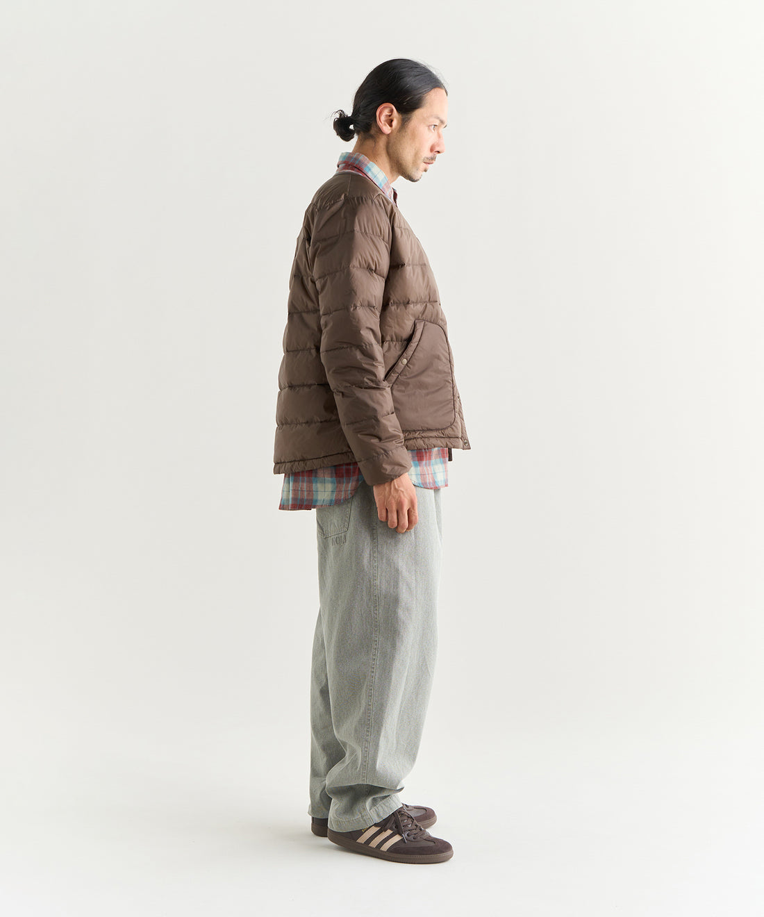 NANGA ATL DOWN CARDIGAN / 輕量機能 開襟 羽絨外套