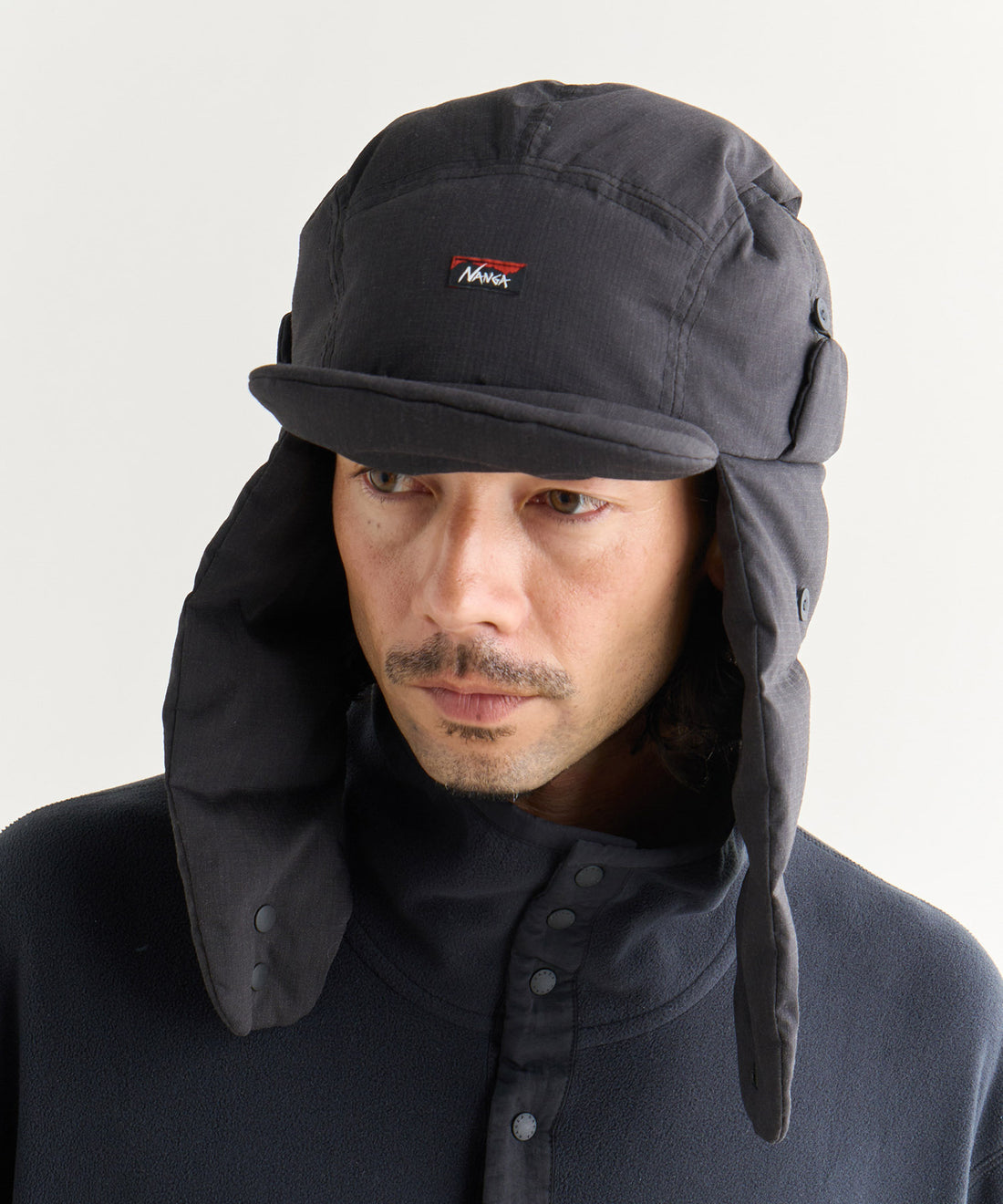 NANGA HINOC RIPSTOP DOWN EAR FLAP CAP / 防燃羽絨耳罩帽