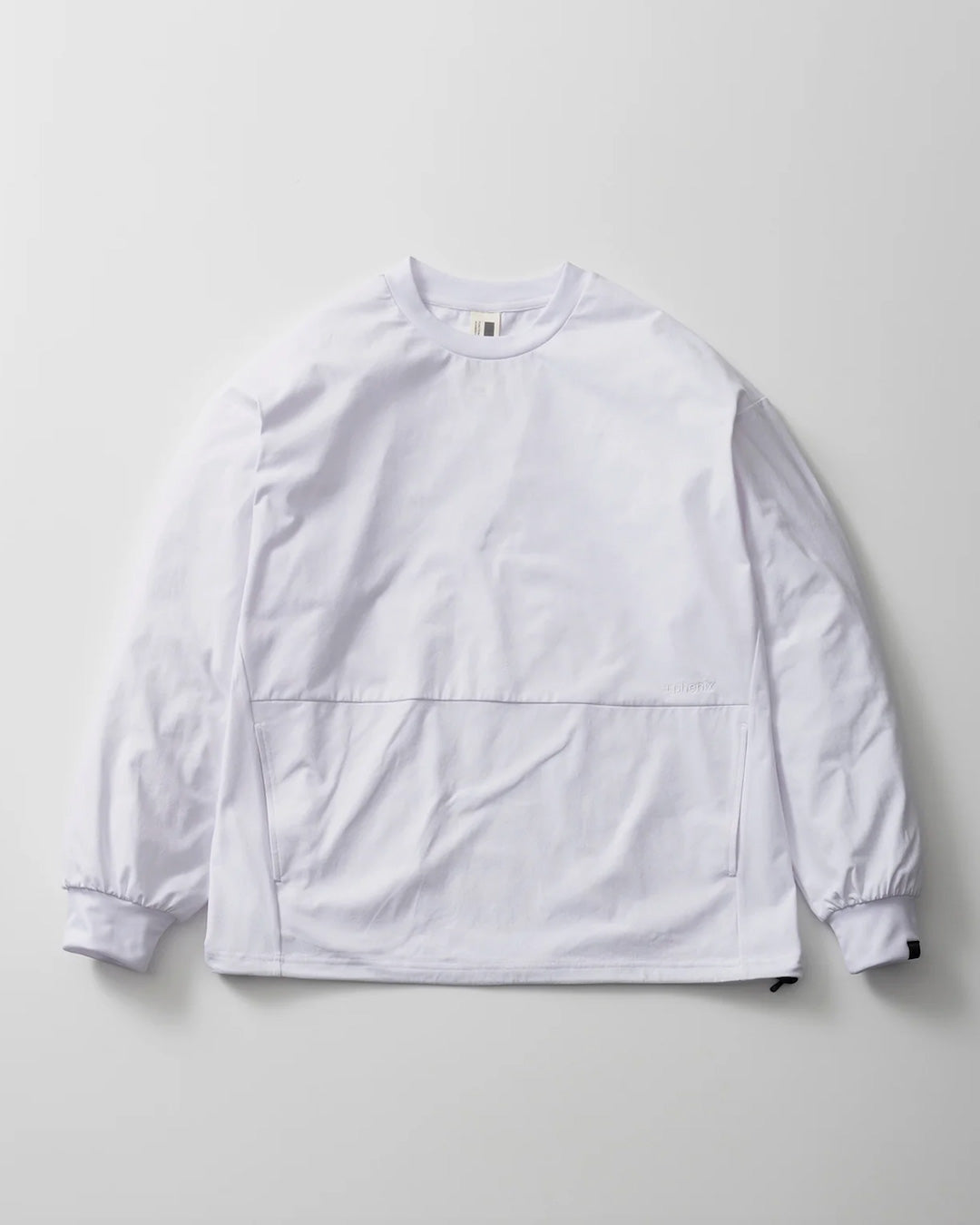 +phenix DRAWSTRING LONG SLEEVE TEE / 抽繩下擺機能長袖T恤