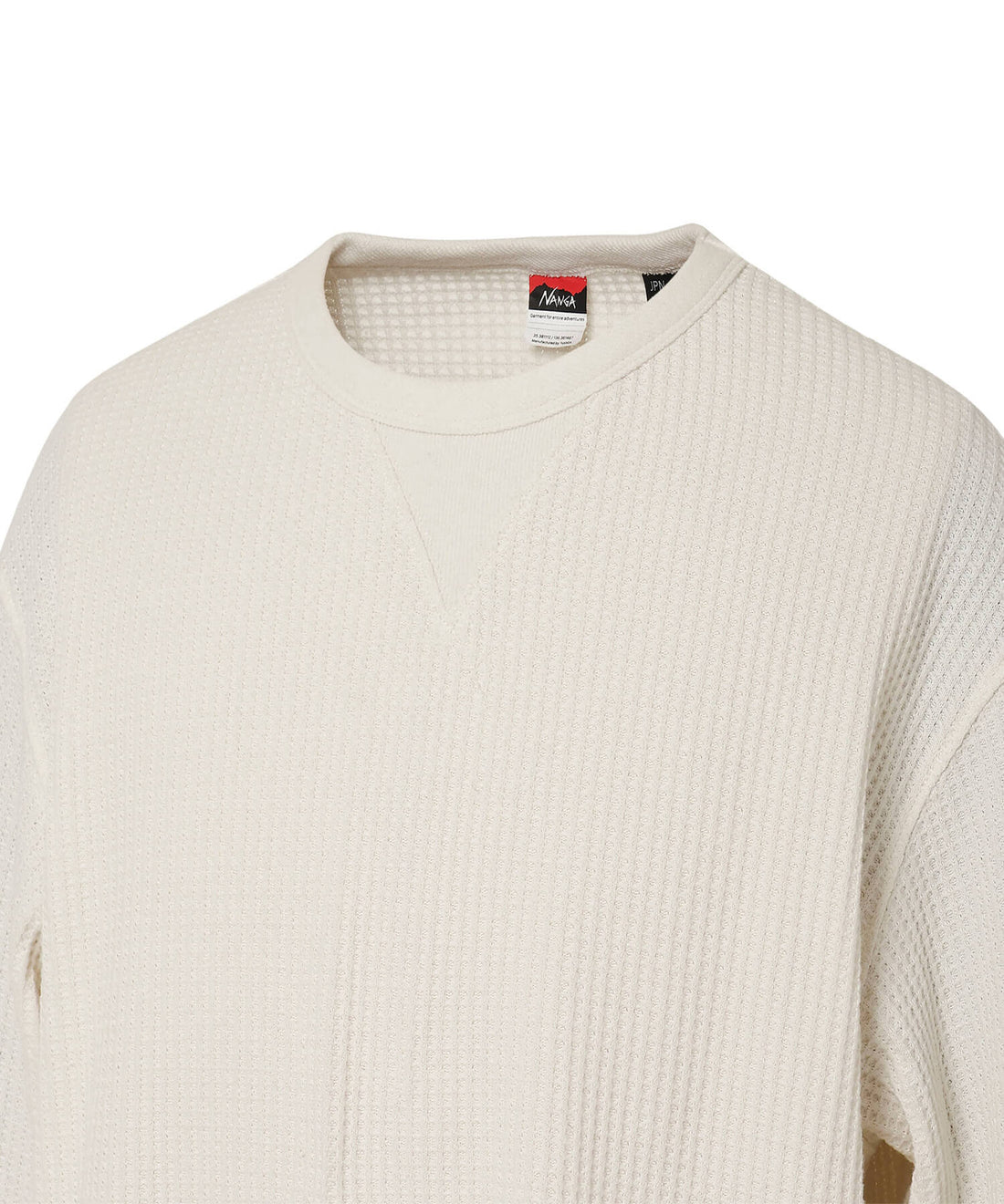 NANGA ECO HYBRID WAFFLE L/S TEE(MEN) / 華夫格長袖T恤