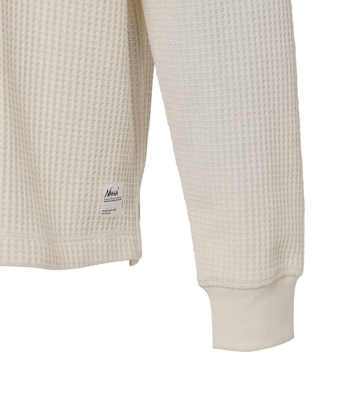 NANGA ECO HYBRID WAFFLE L/S TEE(MEN) / 華夫格長袖T恤