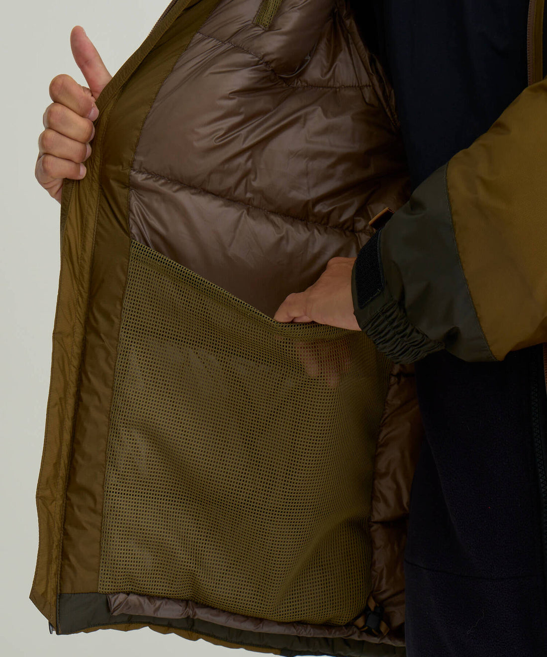 NANGA AURORA TEX LIGHT STAND COLLAR DOWN JACKET MIKAMI(MEN) / 旗艦極寒羽絨立領外套 男士