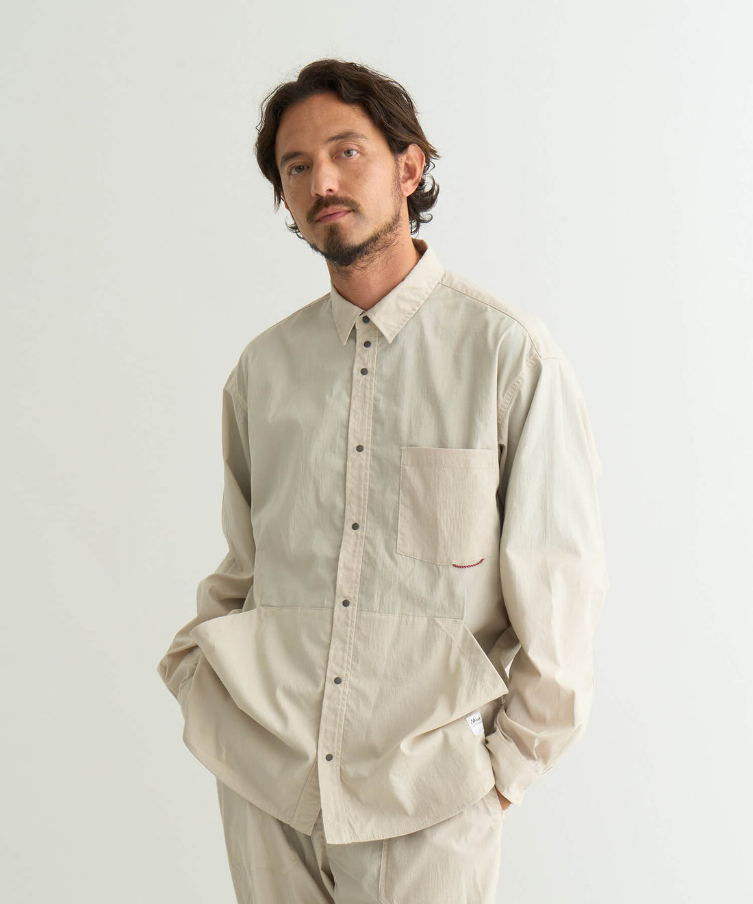 NANGA HINOC RIPSTOP UT SHIRT(MEN) / 多口袋機能襯衫外套