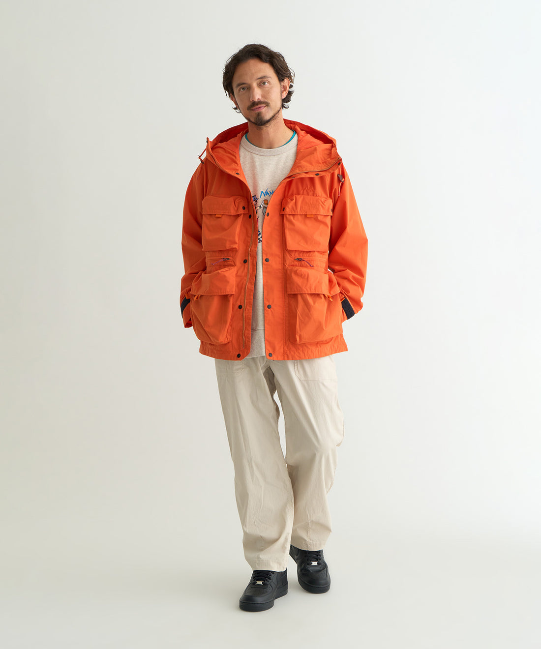 NANGA HINOC MOUNTAIN PARKA(UNISEX) / 山系多口袋連結式外套