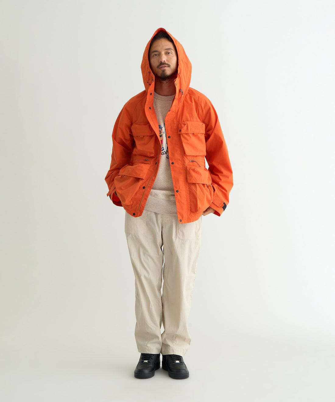 NANGA HINOC MOUNTAIN PARKA(UNISEX) / 山系多口袋連結式外套