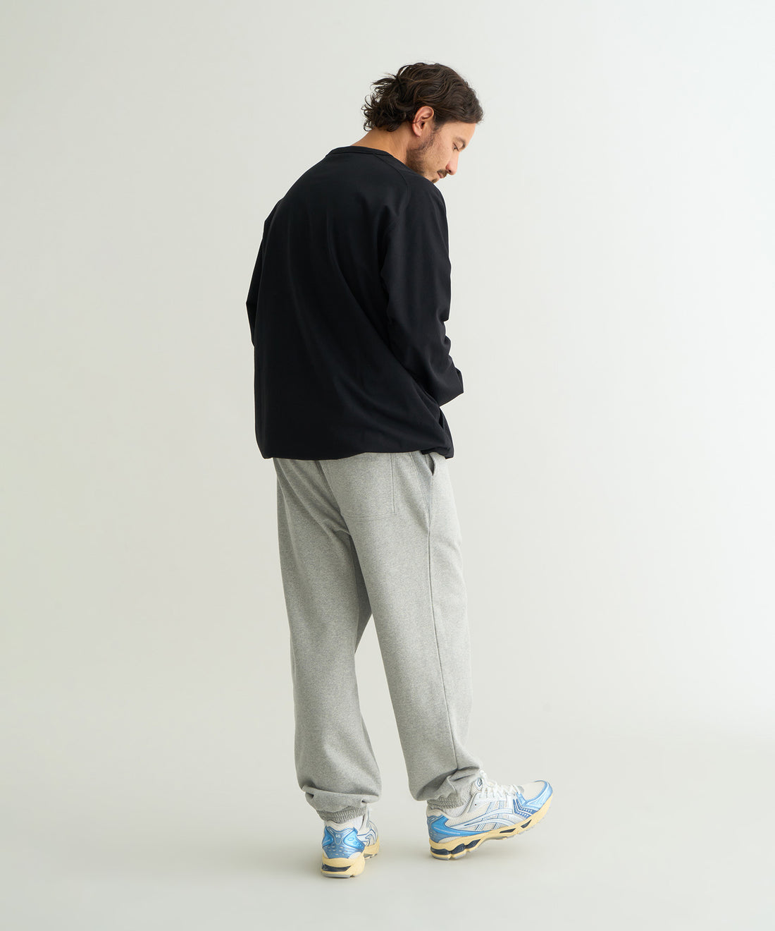 NANGA ECO HYBRID OVERSIZED L/S TEE(MEN) / 長袖機能T恤