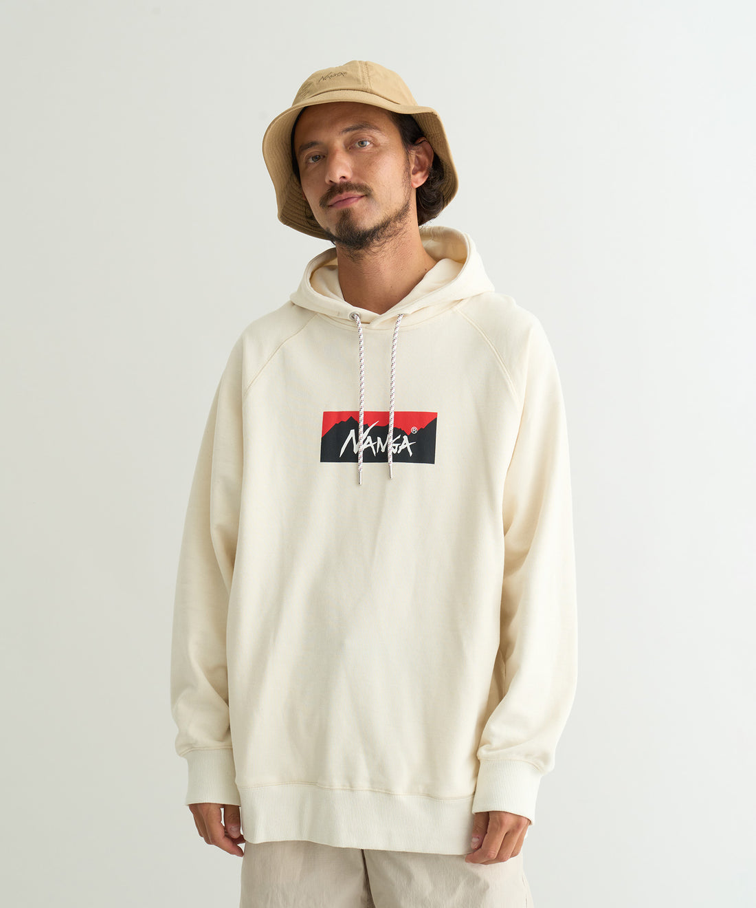 NANGA ECO HYBRID BOX LOGO / 連帽衫