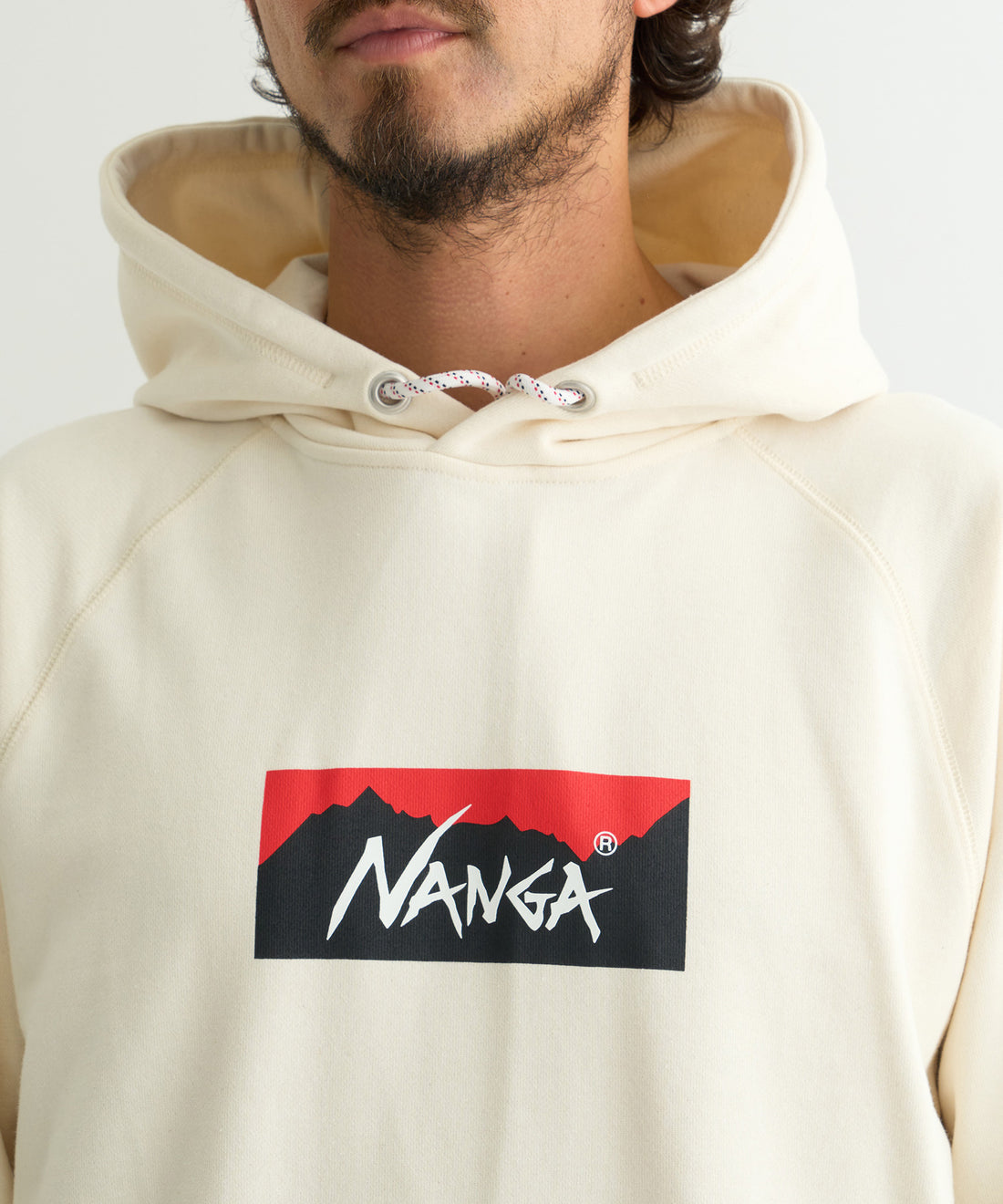 NANGA ECO HYBRID BOX LOGO / 連帽衫