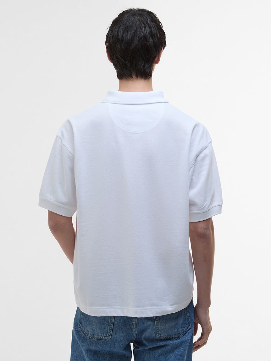 Barbour Hexham / 寬鬆 刺繡短袖 POLO 衫