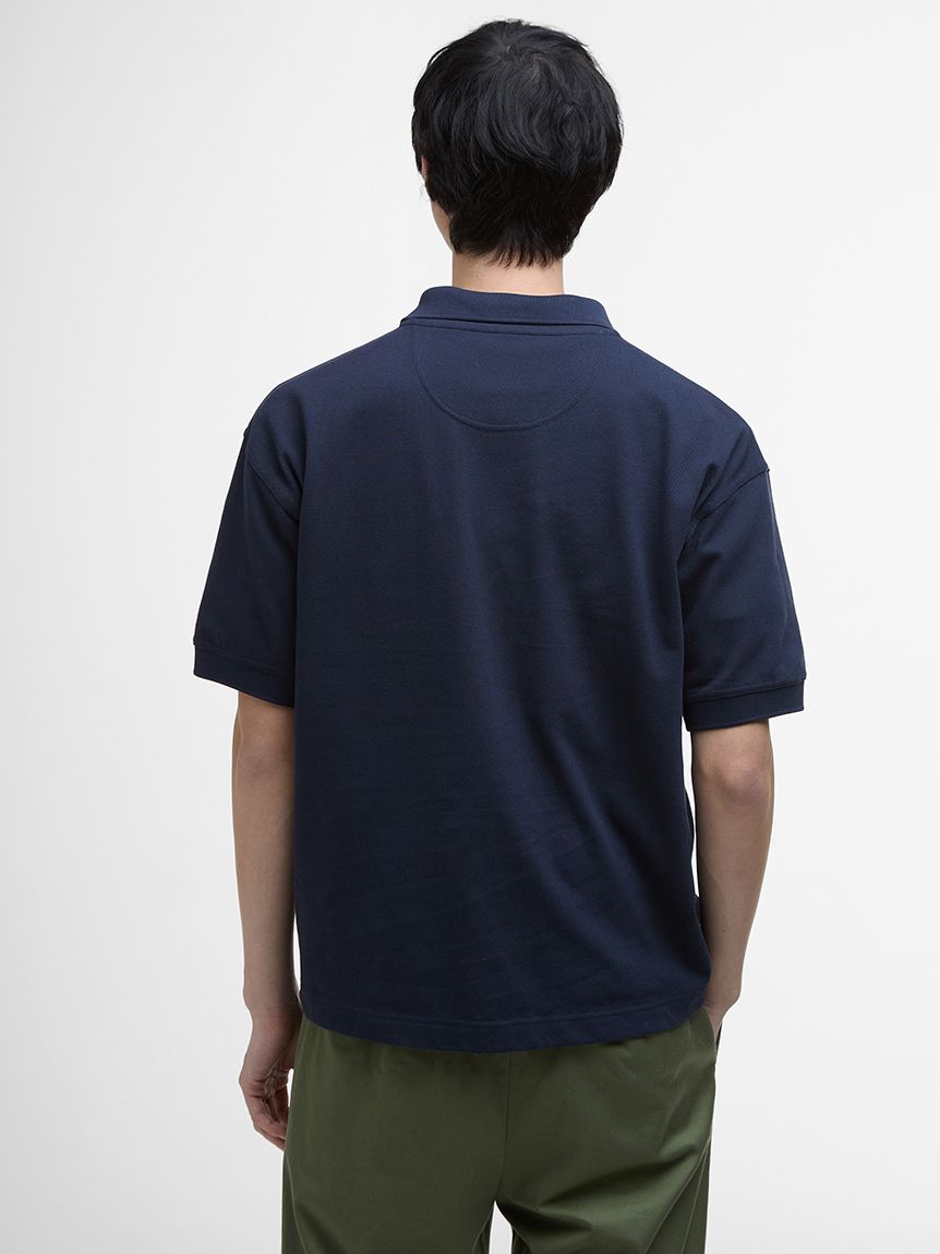 Barbour Hexham / 寬鬆 刺繡短袖 POLO 衫