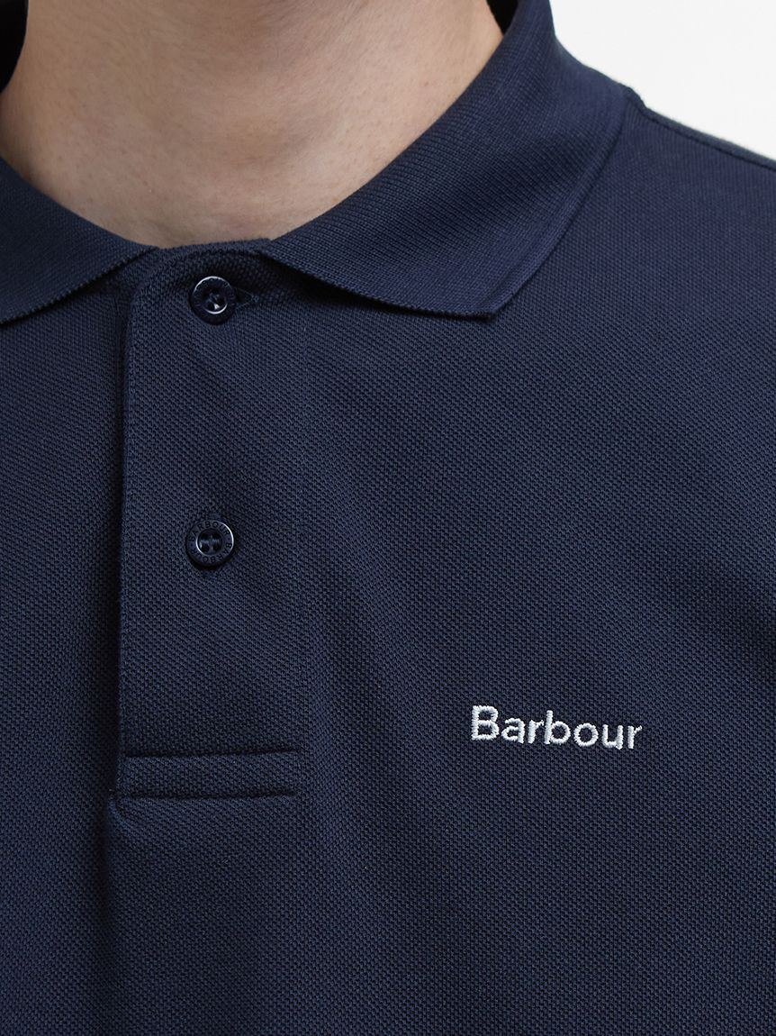Barbour Hexham / 寬鬆 刺繡短袖 POLO 衫