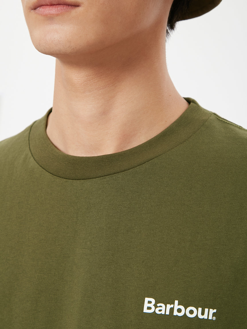 Barbour "JAPAN LIMITED" / 日本限定 標誌 短袖T恤