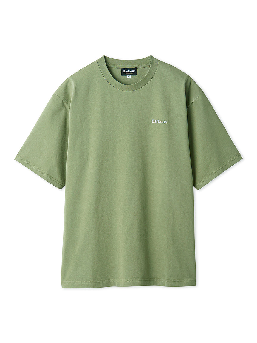 Barbour "JAPAN LIMITED" / 日本限定 刺繡 LOGO 短袖T恤