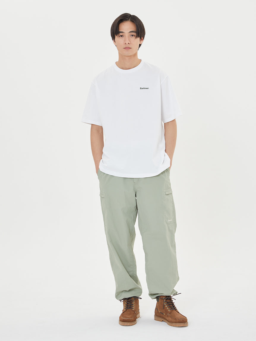 Barbour "JAPAN LIMITED" / 日本限定 刺繡 LOGO 短袖T恤