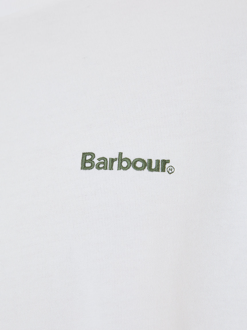 Barbour "JAPAN LIMITED" / 日本限定 刺繡 LOGO 短袖T恤