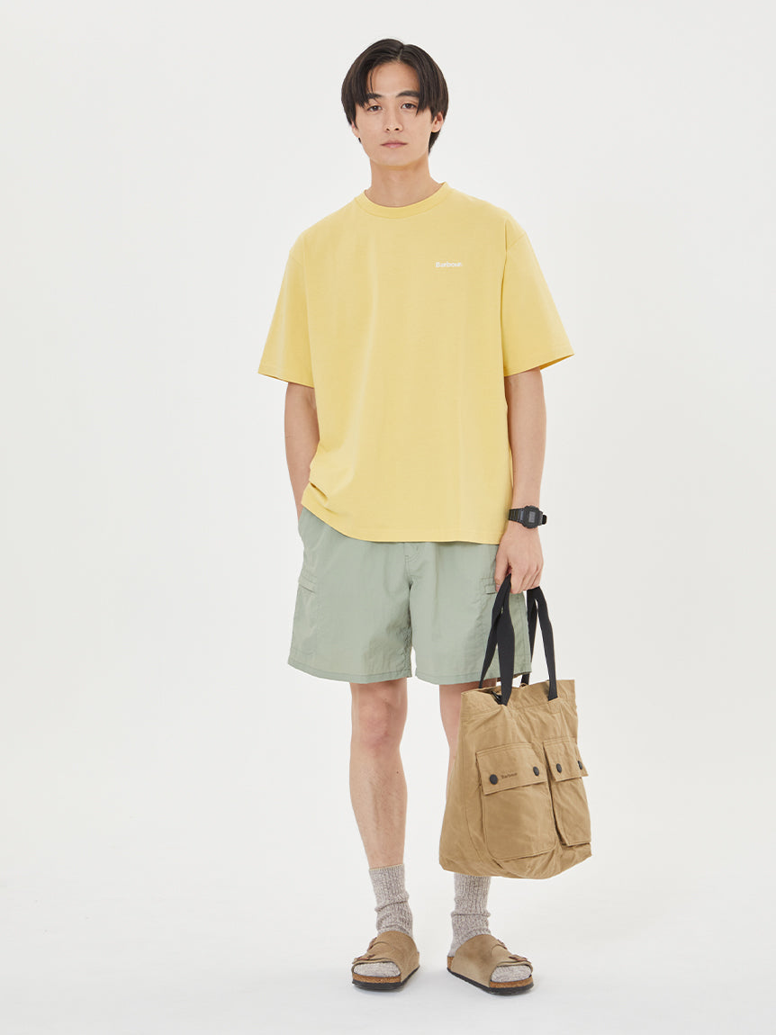 Barbour "JAPAN LIMITED" / 日本限定 刺繡 LOGO 短袖T恤