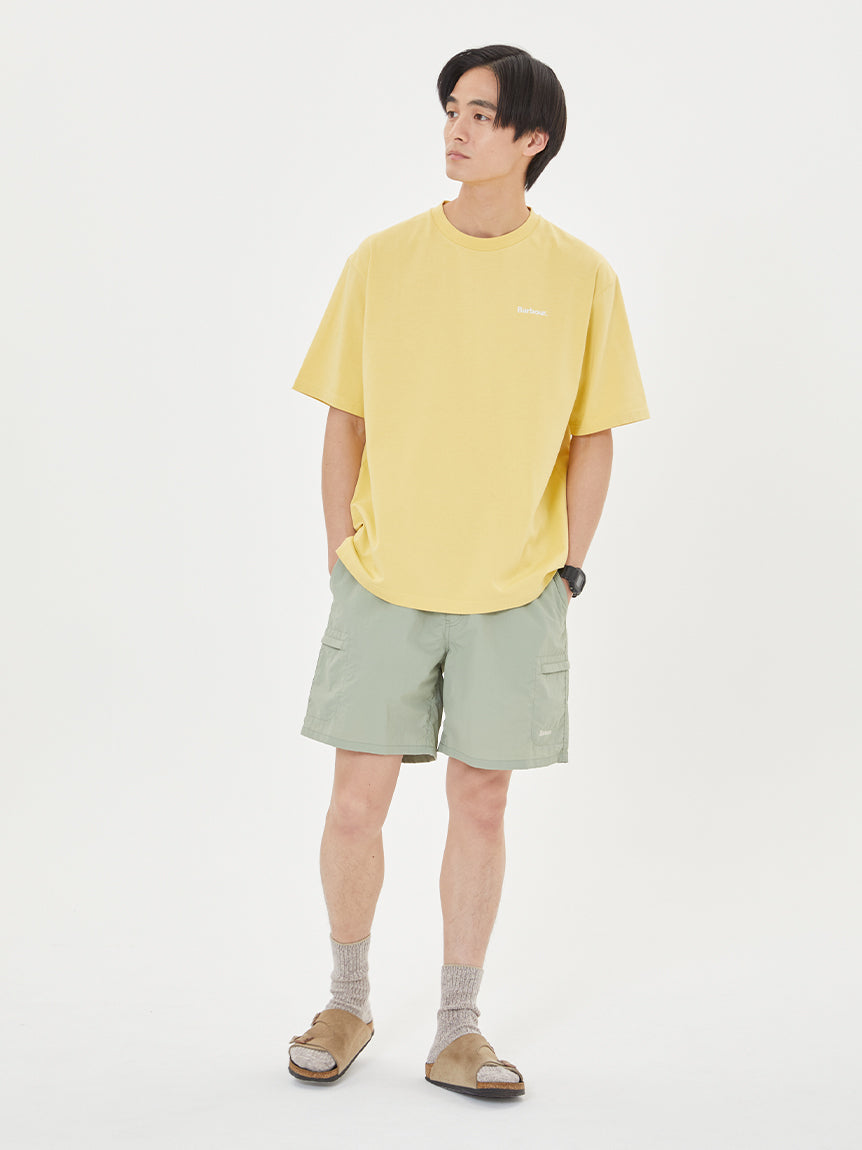 Barbour "JAPAN LIMITED" / 日本限定 刺繡 LOGO 短袖T恤