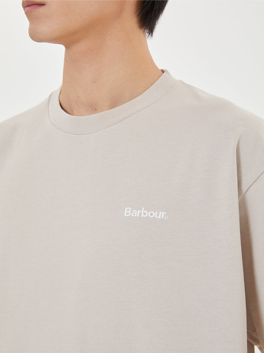 Barbour "JAPAN LIMITED" / 日本限定 刺繡 LOGO 短袖T恤