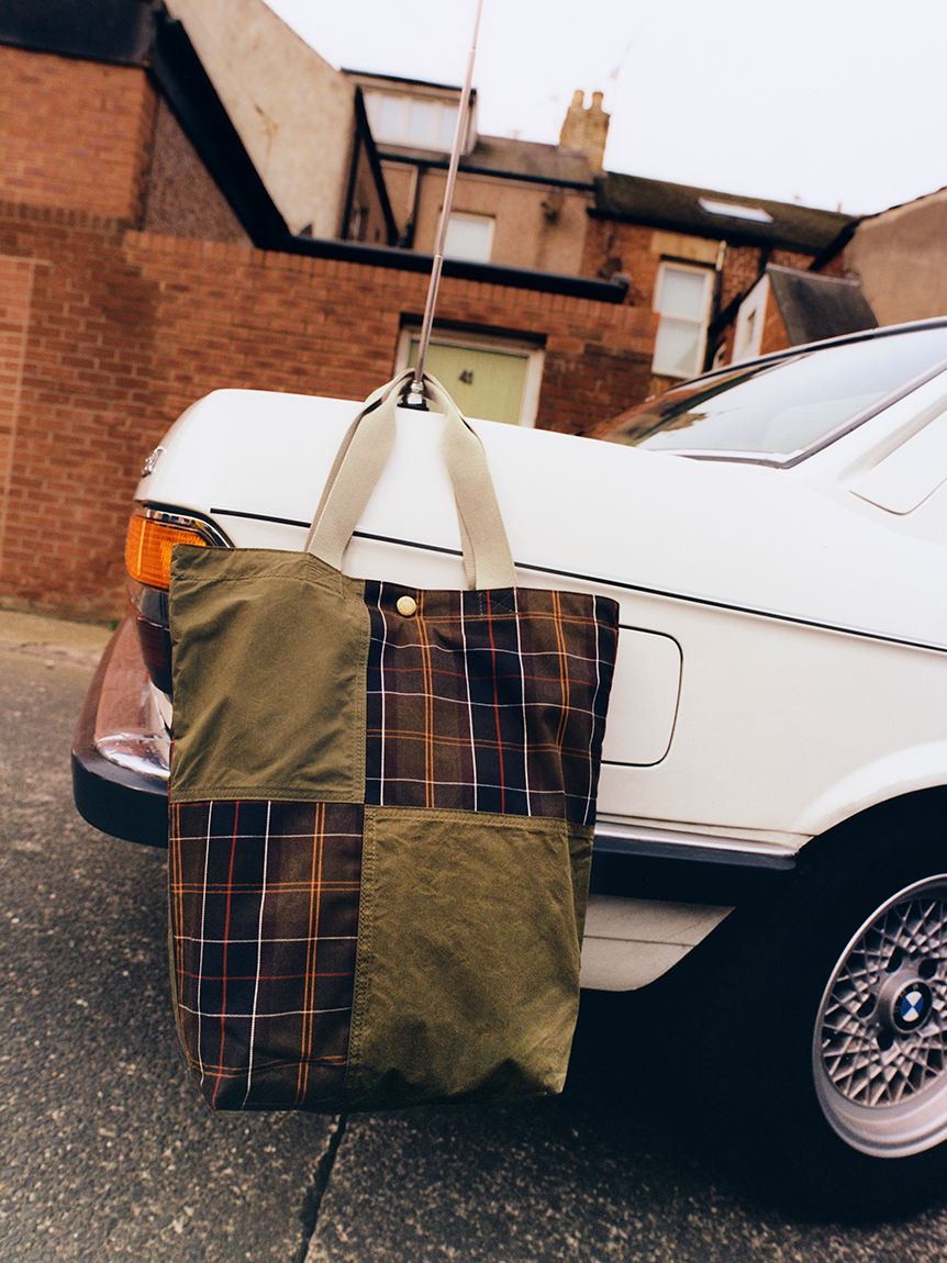 Barbour TRANSPORT / 拼布托特包