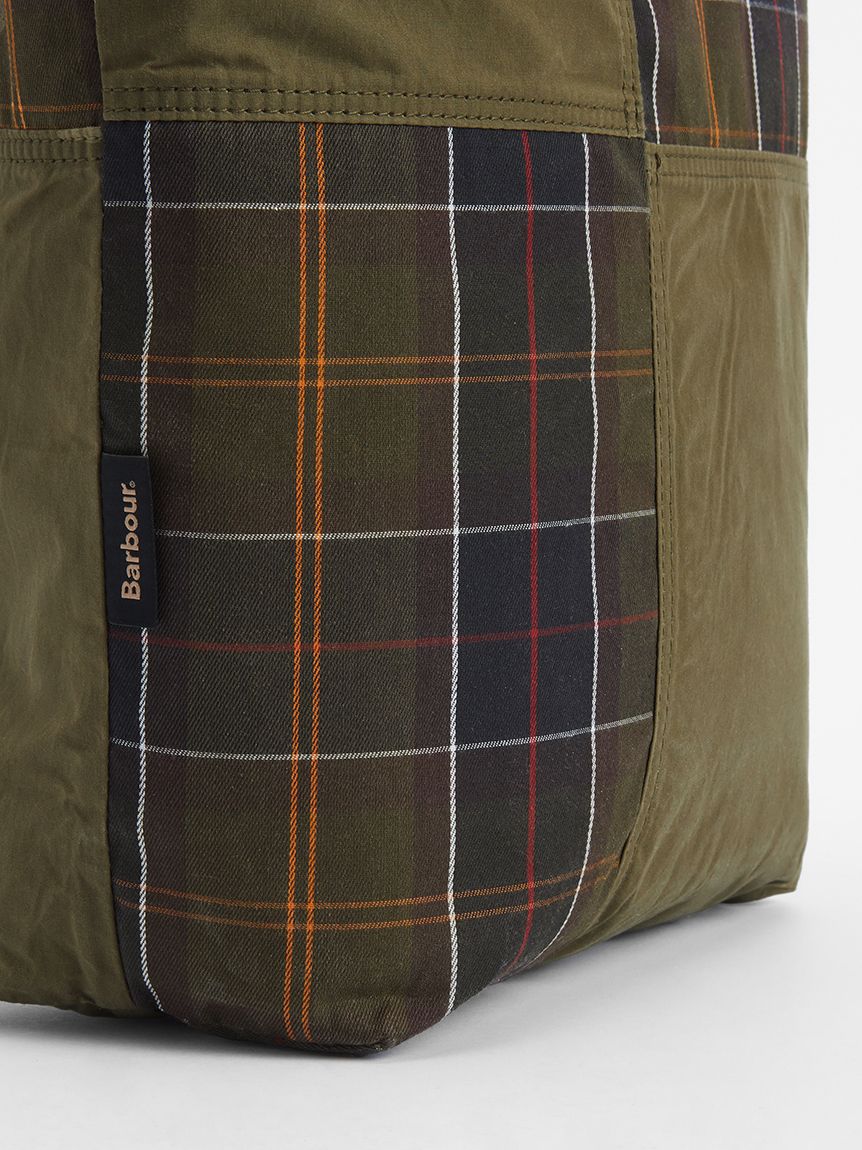 Barbour TRANSPORT / 拼布托特包