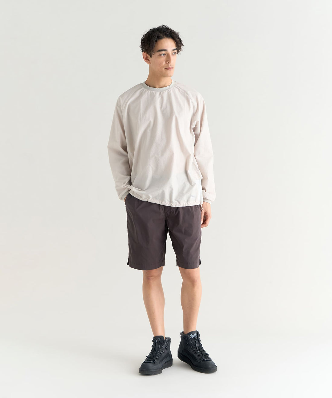 NANGA DotAir® COMFY L/S TEE(UNISEX) / 透氣機能長袖T恤