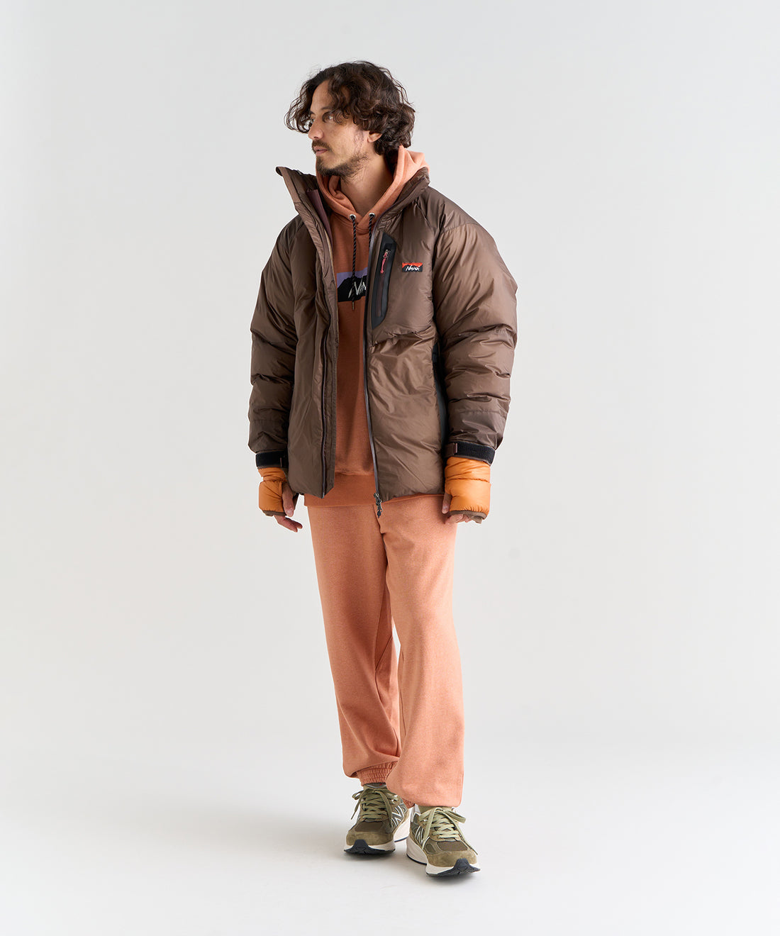 NANGA AURORA TEX LIGHT STAND COLLAR DOWN JACKET MIKAMI(MEN) / 旗艦極寒羽絨立領外套 男士